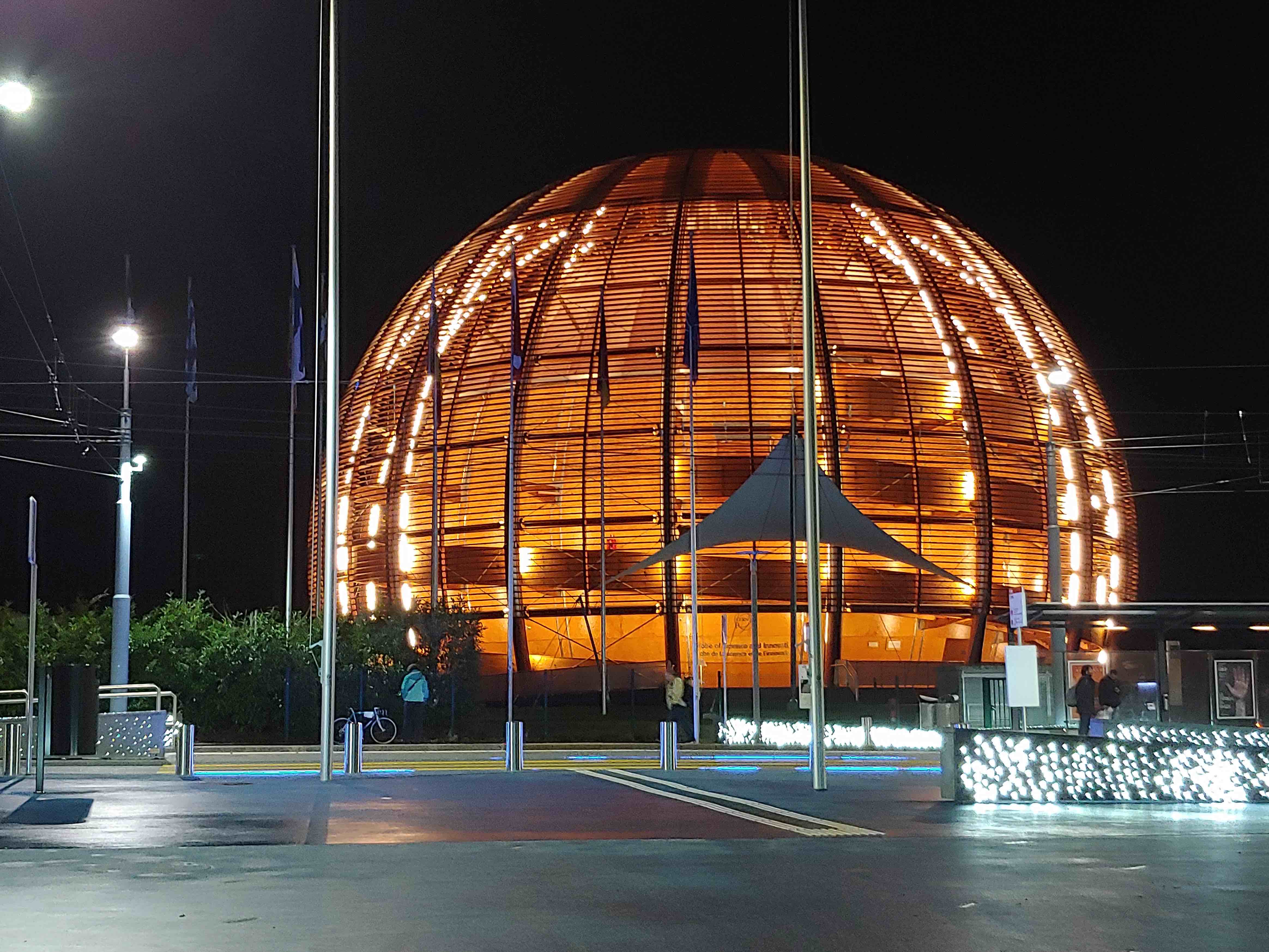 The Globe of Innovation at CERN, photo by Allison Deiana