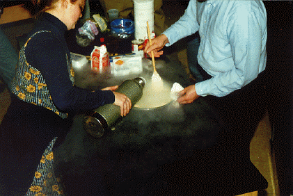 Liquid Nitrogen Icecream