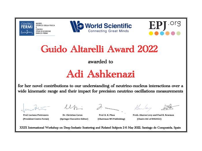 Experimental 2022 Award