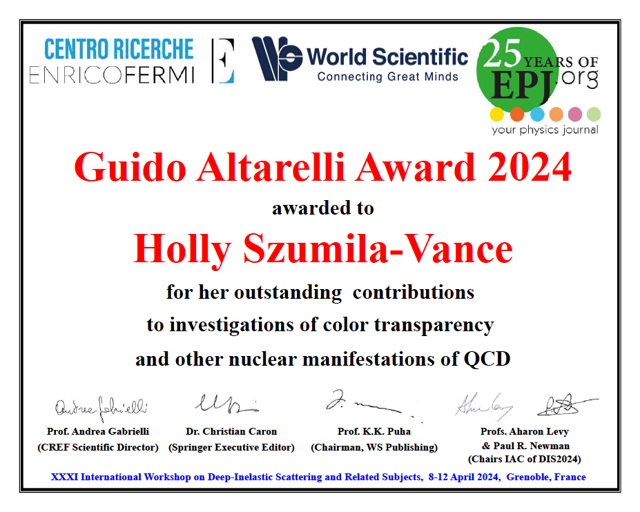 Experimental 2024 Award