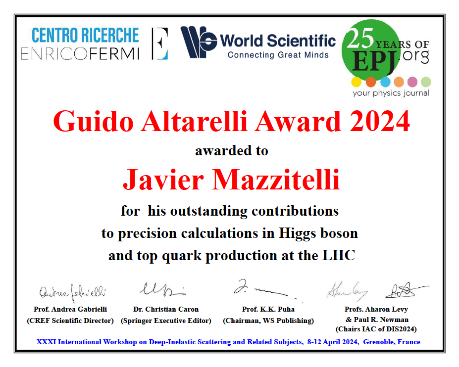 Theory 2024 Award
